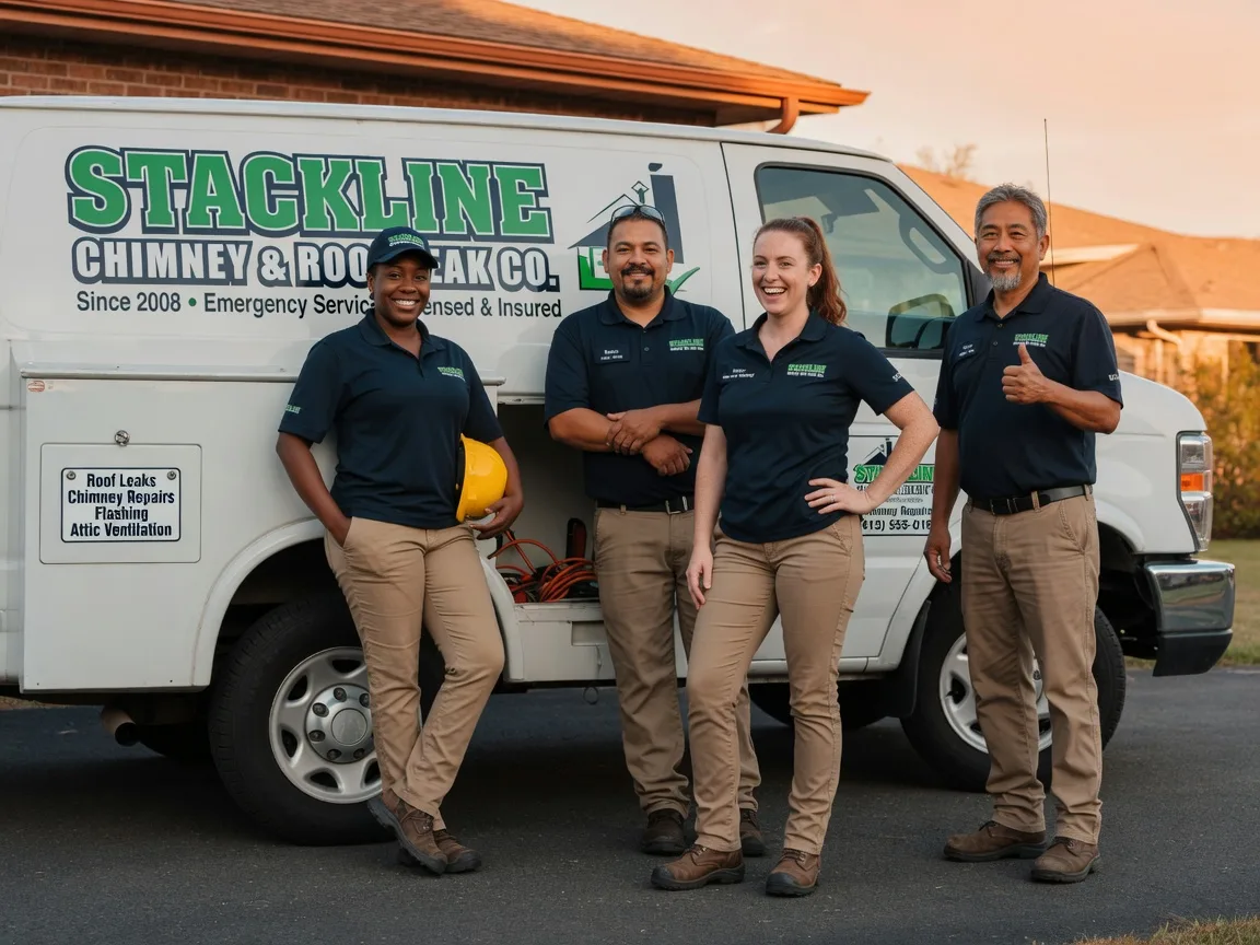 Chimney flashing repair company in Blue Bell, PA